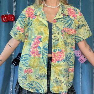 Vintage Sag Harbor Sport Hawaiian vacation shirt
